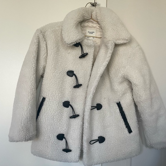 Abercrombie shearling toggle coat - Picture 1 of 2